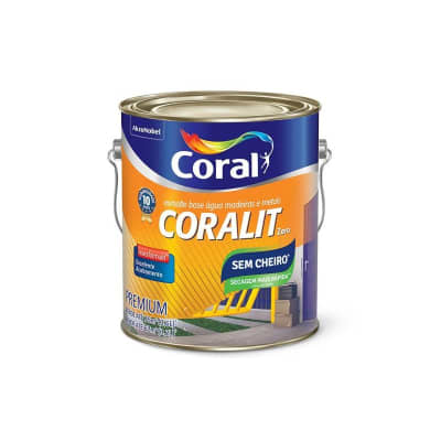 GALAO CORALIT ESMALTE BRILHANTE ALUMINIO