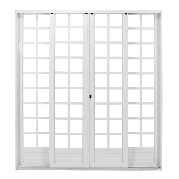 PORTA CORRER 4 FOLHAS BRANCA 215X200 120MM MGM